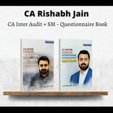 CA Inter Audit+SM | Questionnaire Book by CA Rishabh Jain | For Jan 26 & May 26 Exams